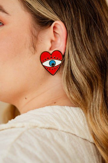 Topos corazón ojo