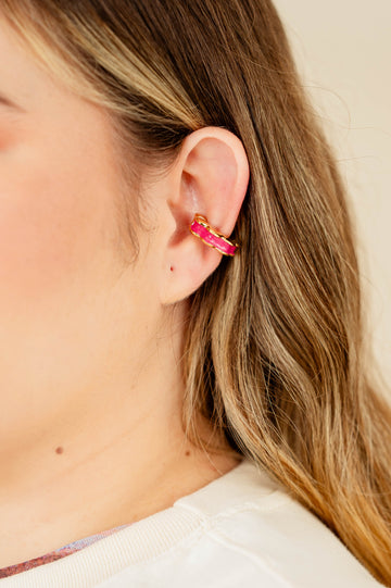 Earcuff flor del jardin