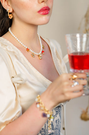 Collar jardin encantado