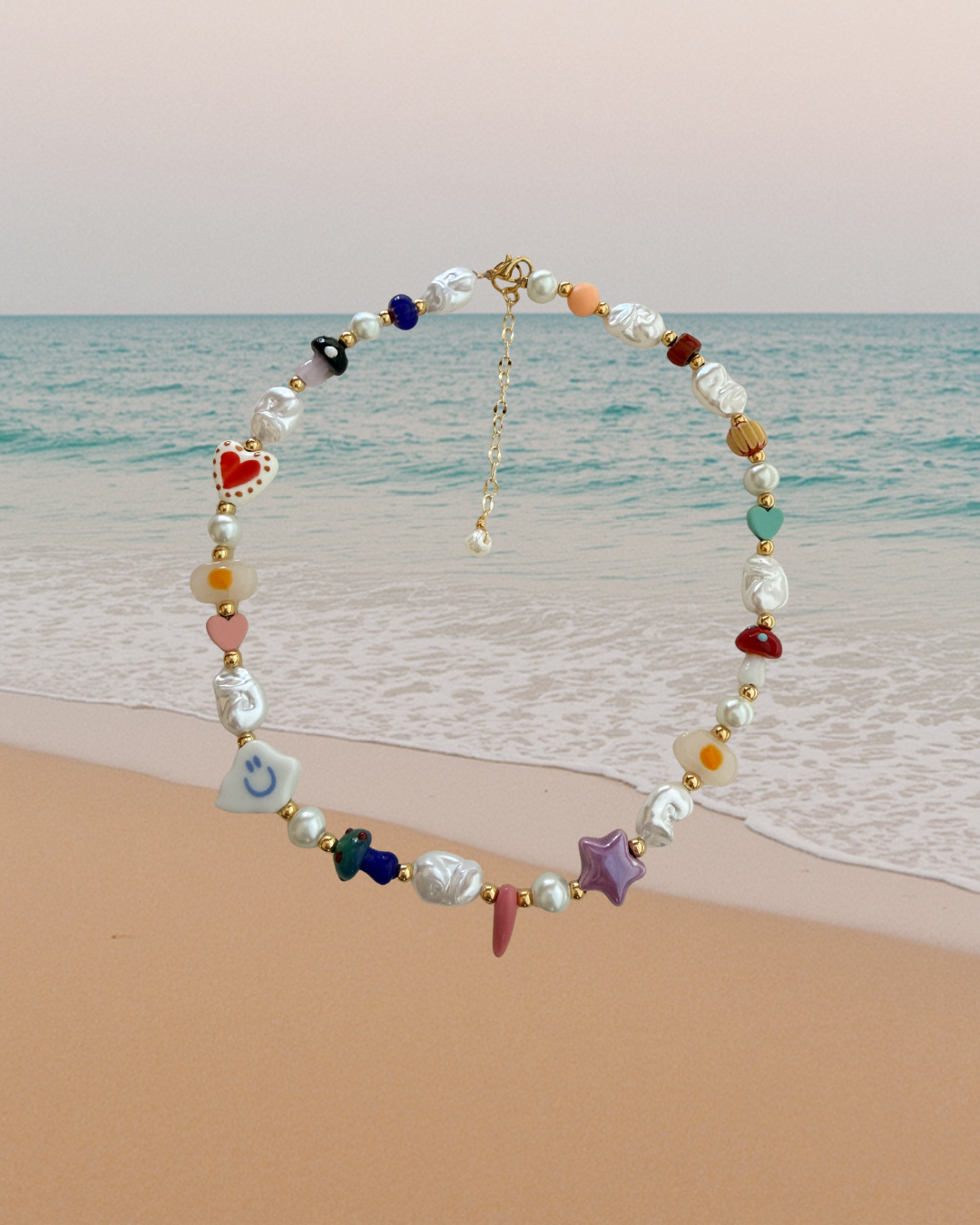 COLLAR CORAZON DE NUBE