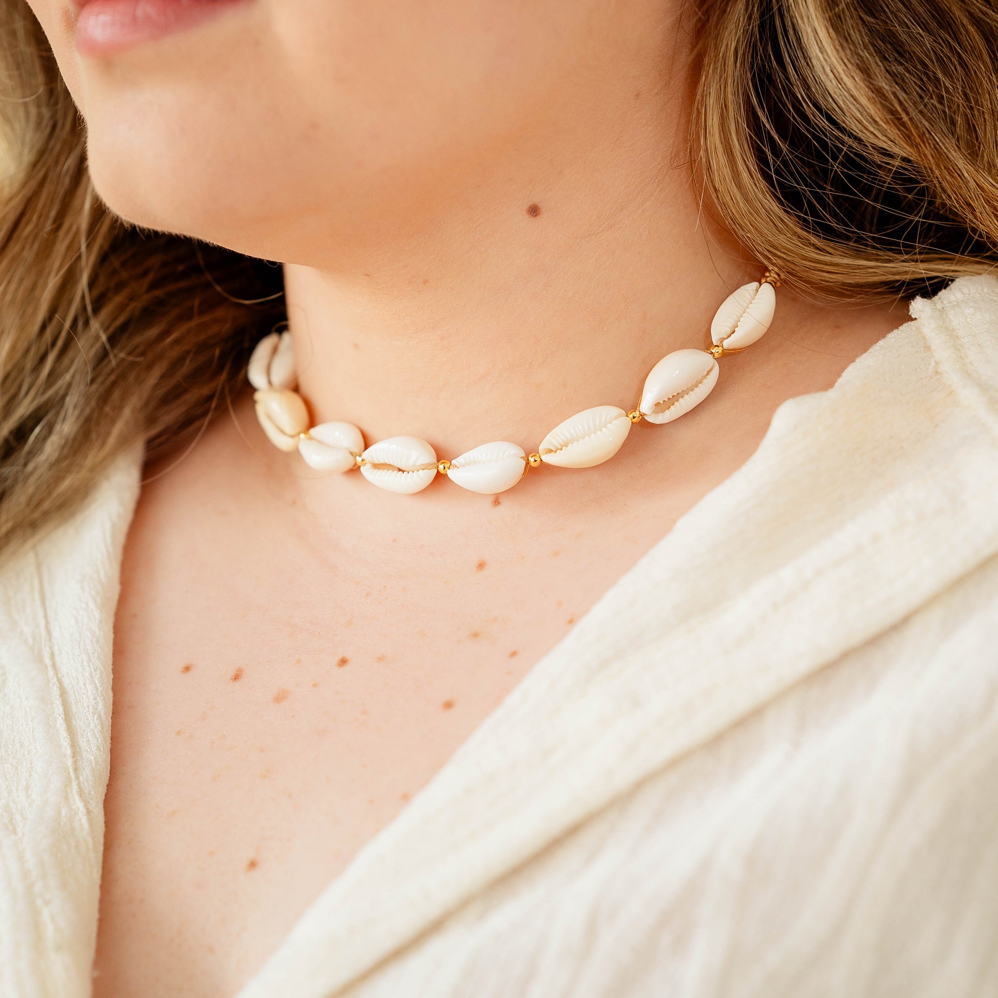 Choker sencillo nacar