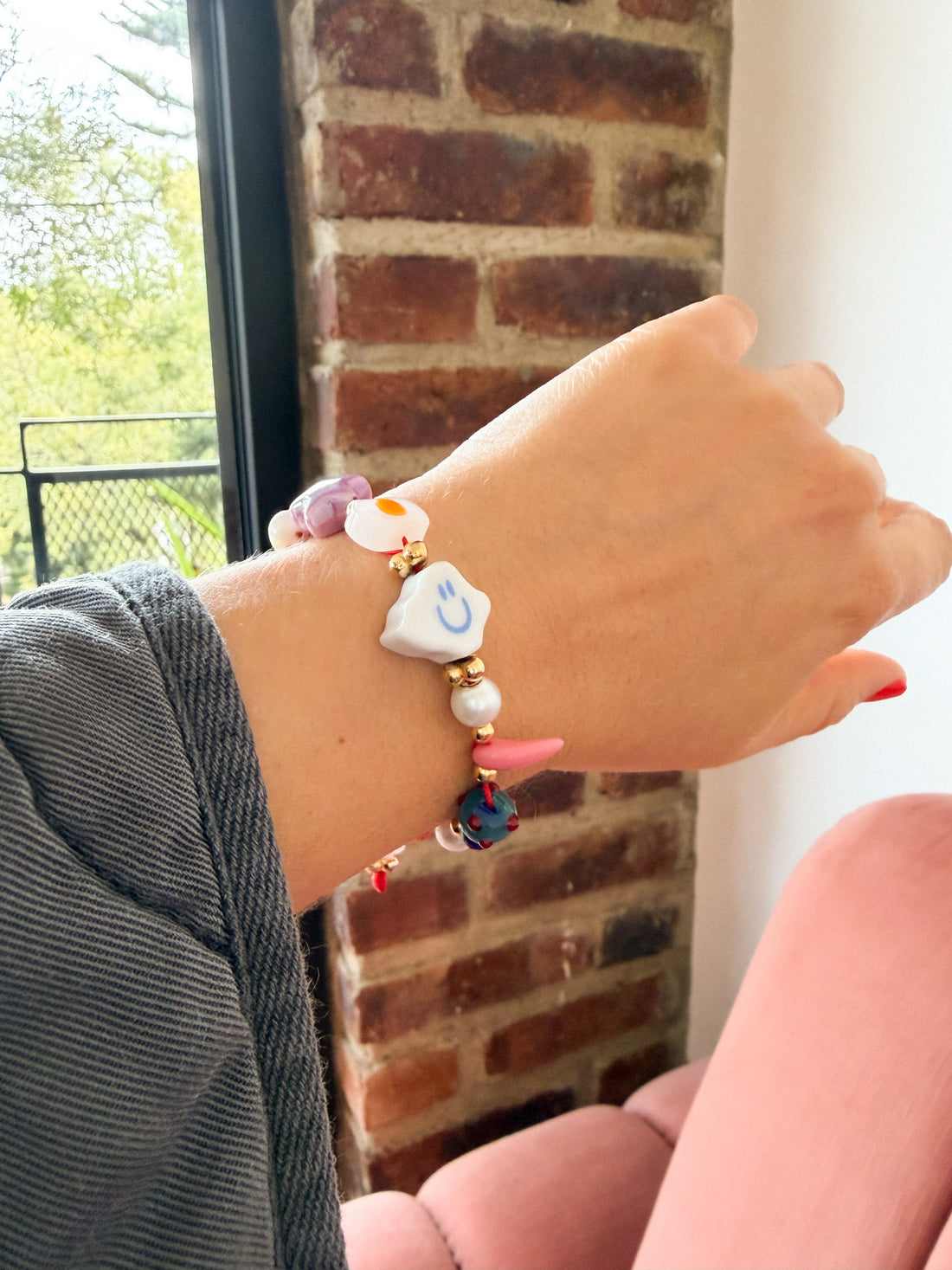 PULSERA CORAZON DE NUBE