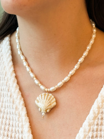 Collar concha mar