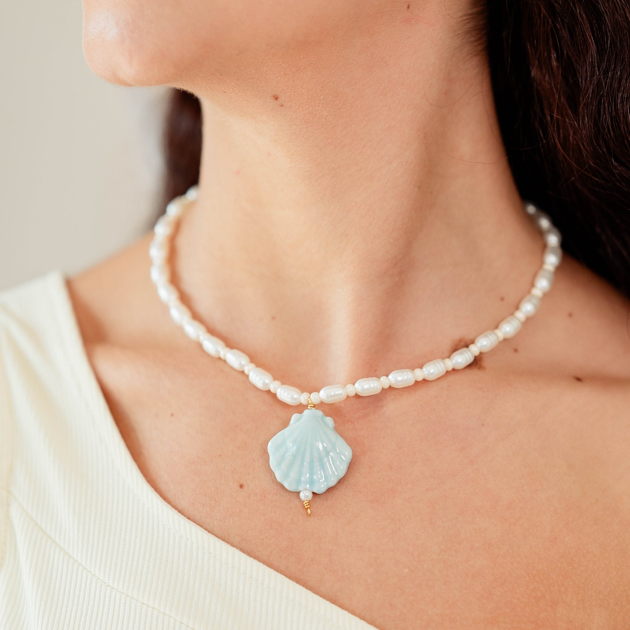 Collar concha mar