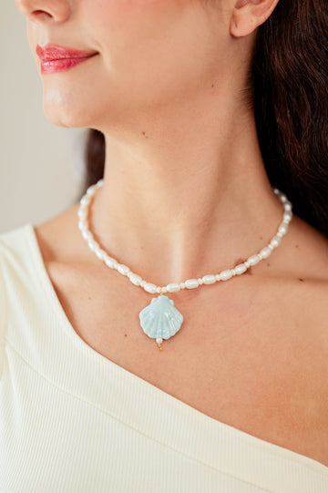 Collar concha mar
