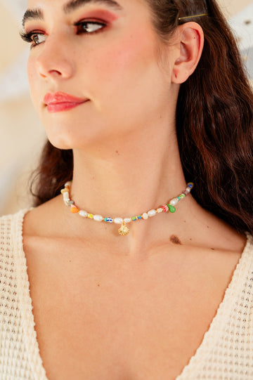 Choker colores concha