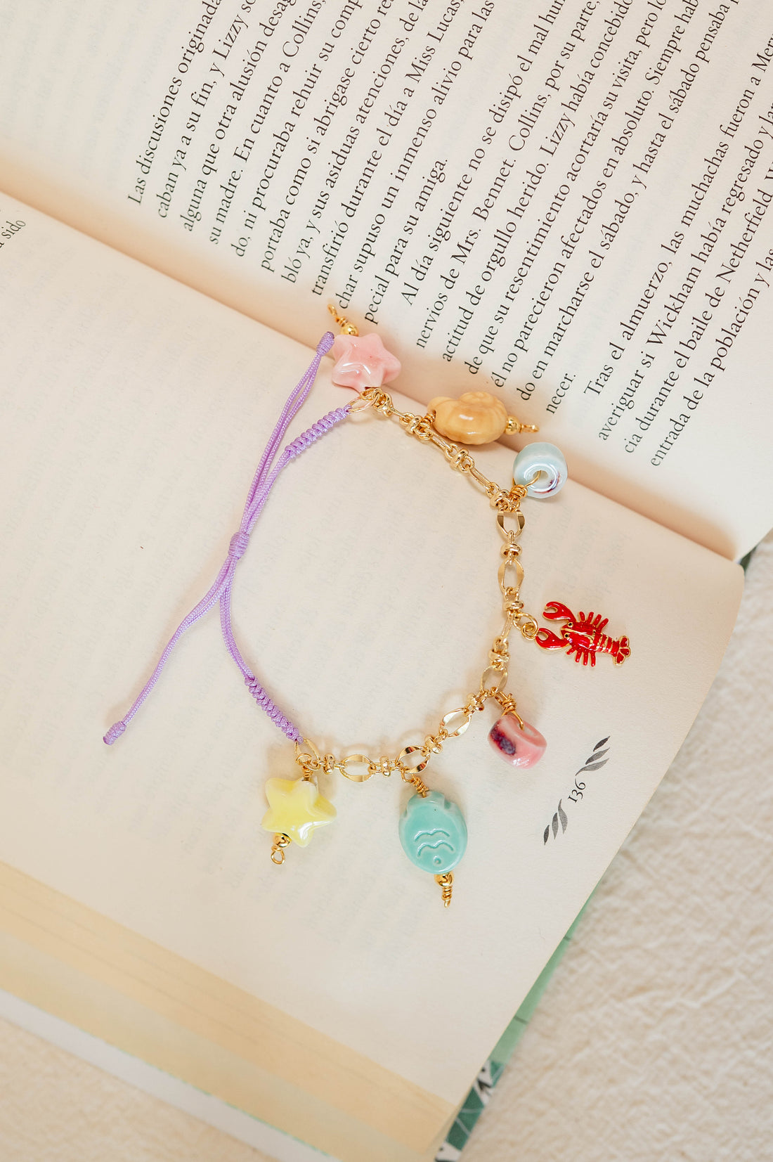 PULSERA MULTICHARMS MINI LANGOSTA