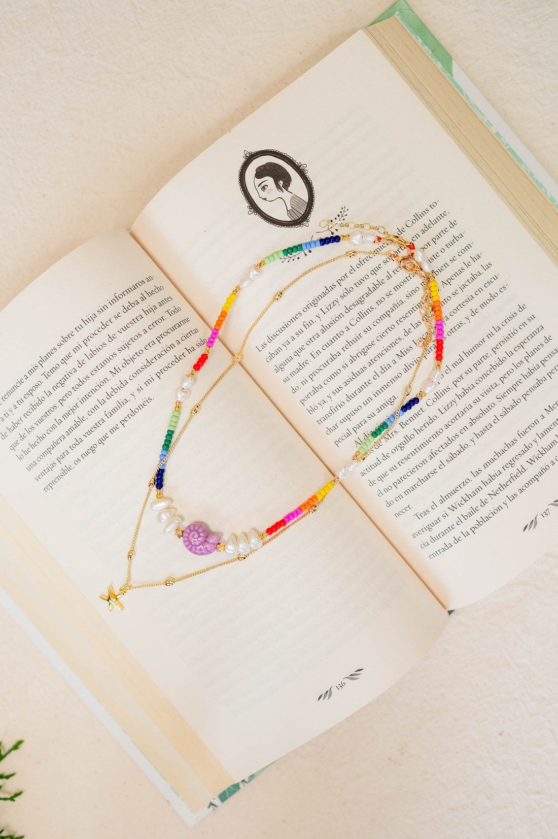 CHOKER DOBLE MAR DE COLORES