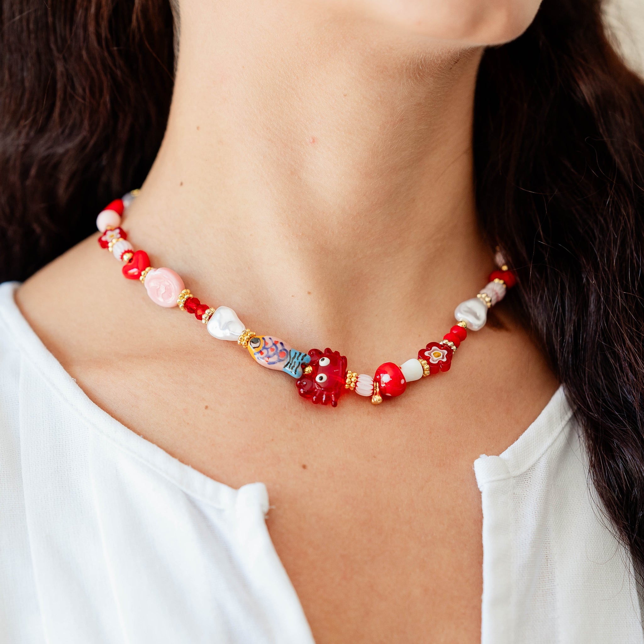 COLLAR MAREA ROJA