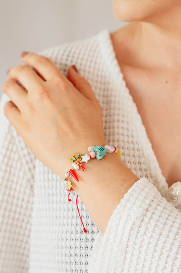 Pulsera Pajarito Luna
