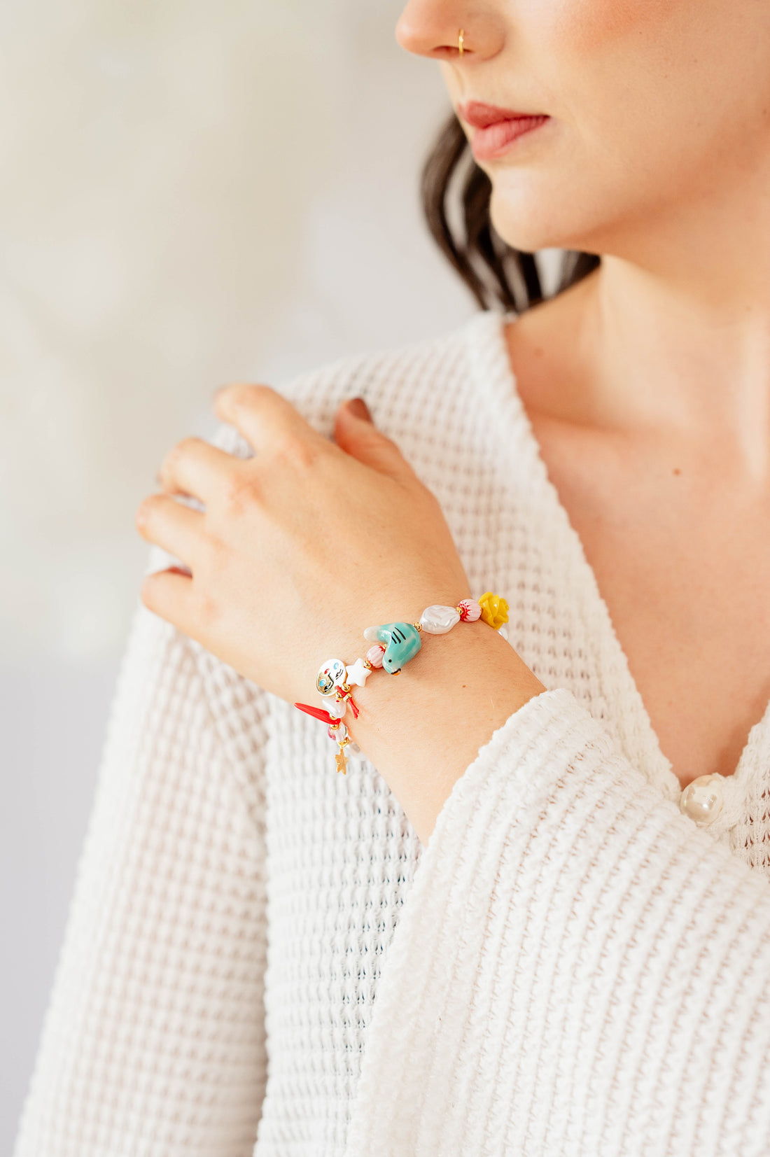 Pulsera Pajarito Luna